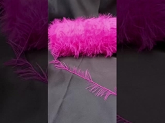 Fios de penas de nylon de 4 cm para tricotar camisolas